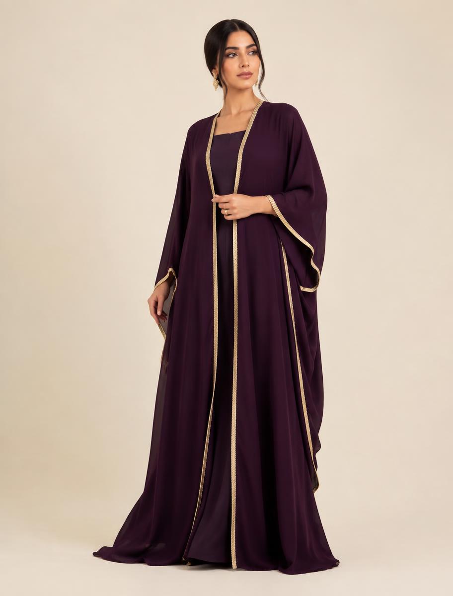 Blackberry Occasion Abaya